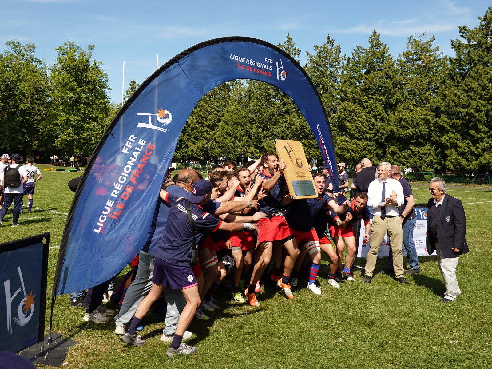Puteaux Rugby double Champion d'Île de France !
