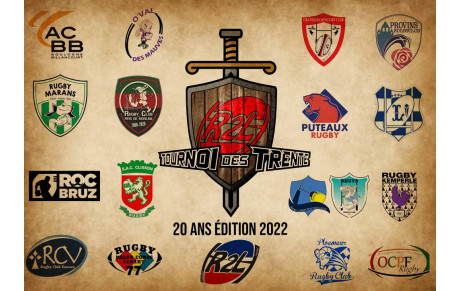 l'Ecole de Rugby au tournoi des Trente de Lanester !